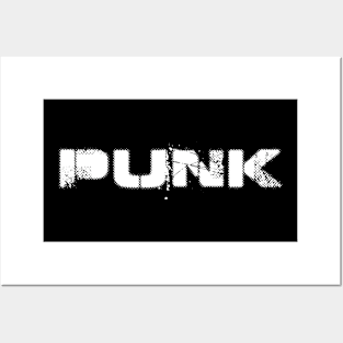 Punk bold logo Posters and Art